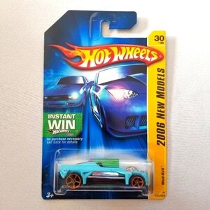 2006 Blue Med-Evil New Models 1:64 Diecast Hot Wheels Car.New